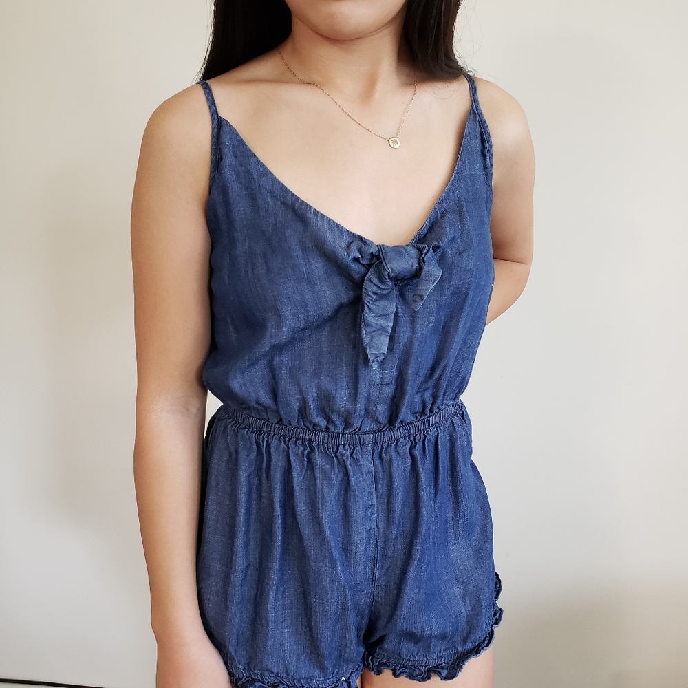 Mossimo Denim Romper